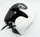Chosen Mexican style leather headguard